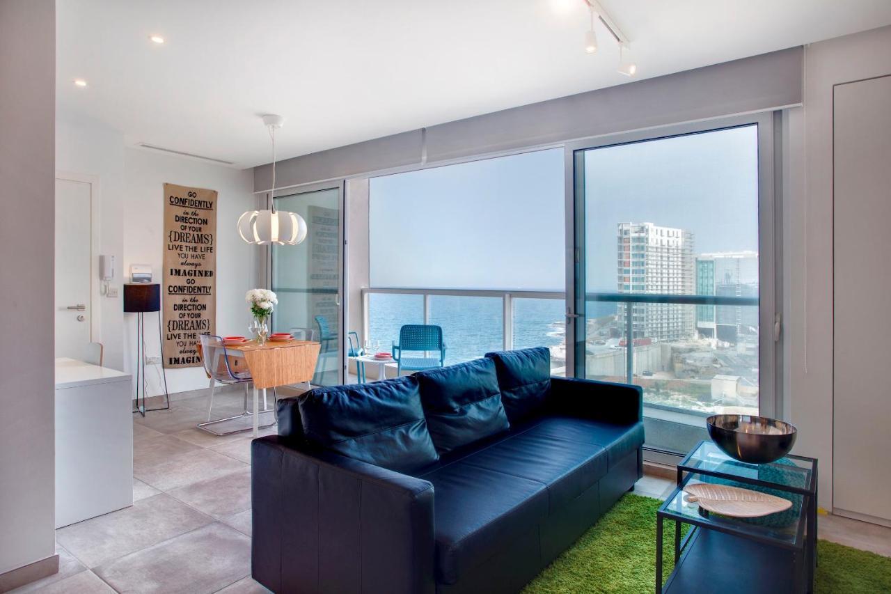 Modern Seaview Apartment In A Prime Location Sliema Eksteriør bilde